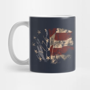 American Flag Mug